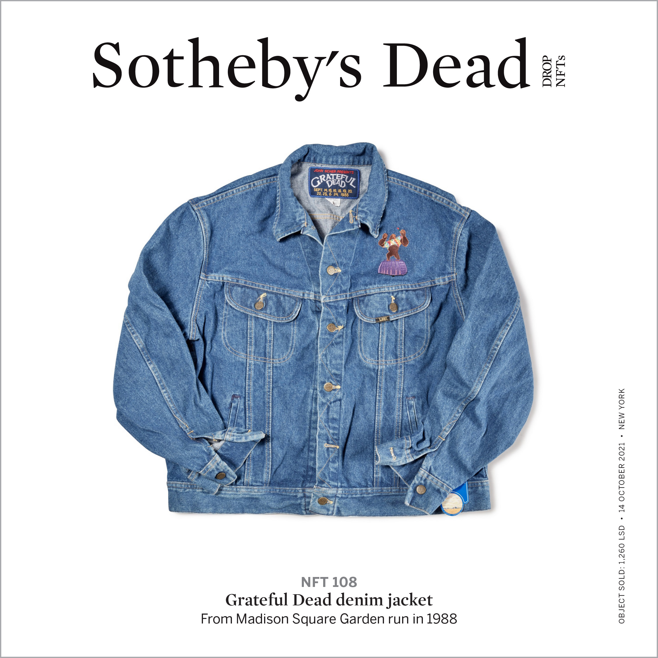 Sotheby's Dead – NFT Collection Holiday Drop